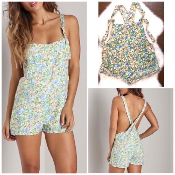 Jen's Pirate Booty Other - Jen’s Pirate Booty Oleander Floral Romper